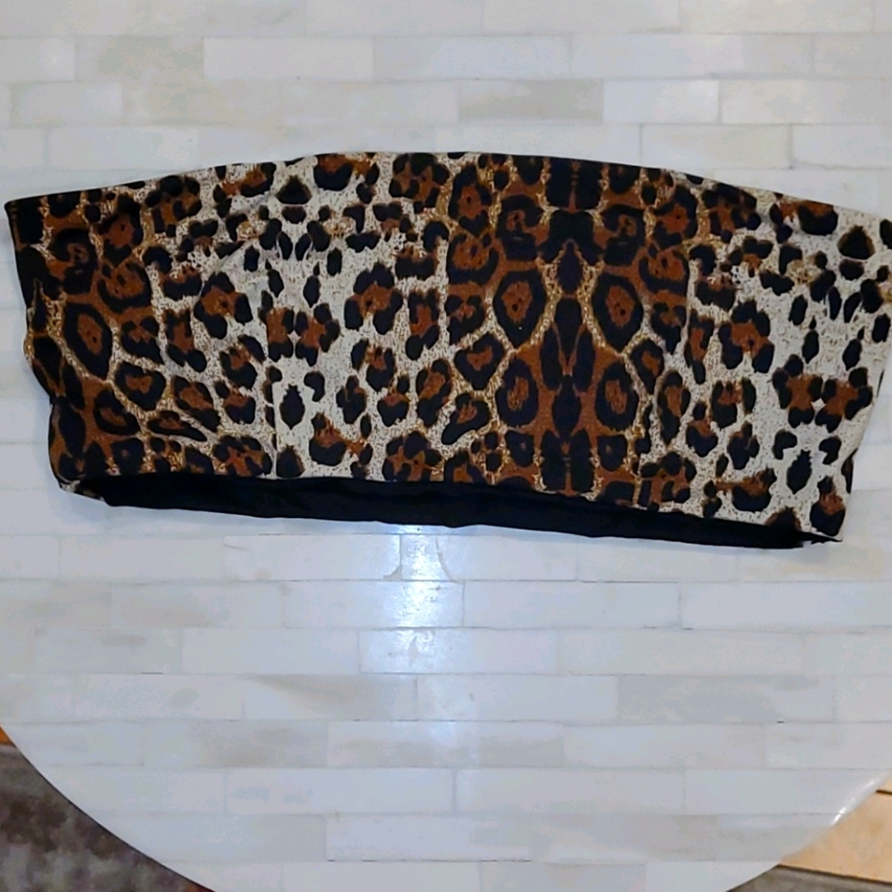 437 Aubrey Leopard Print Top